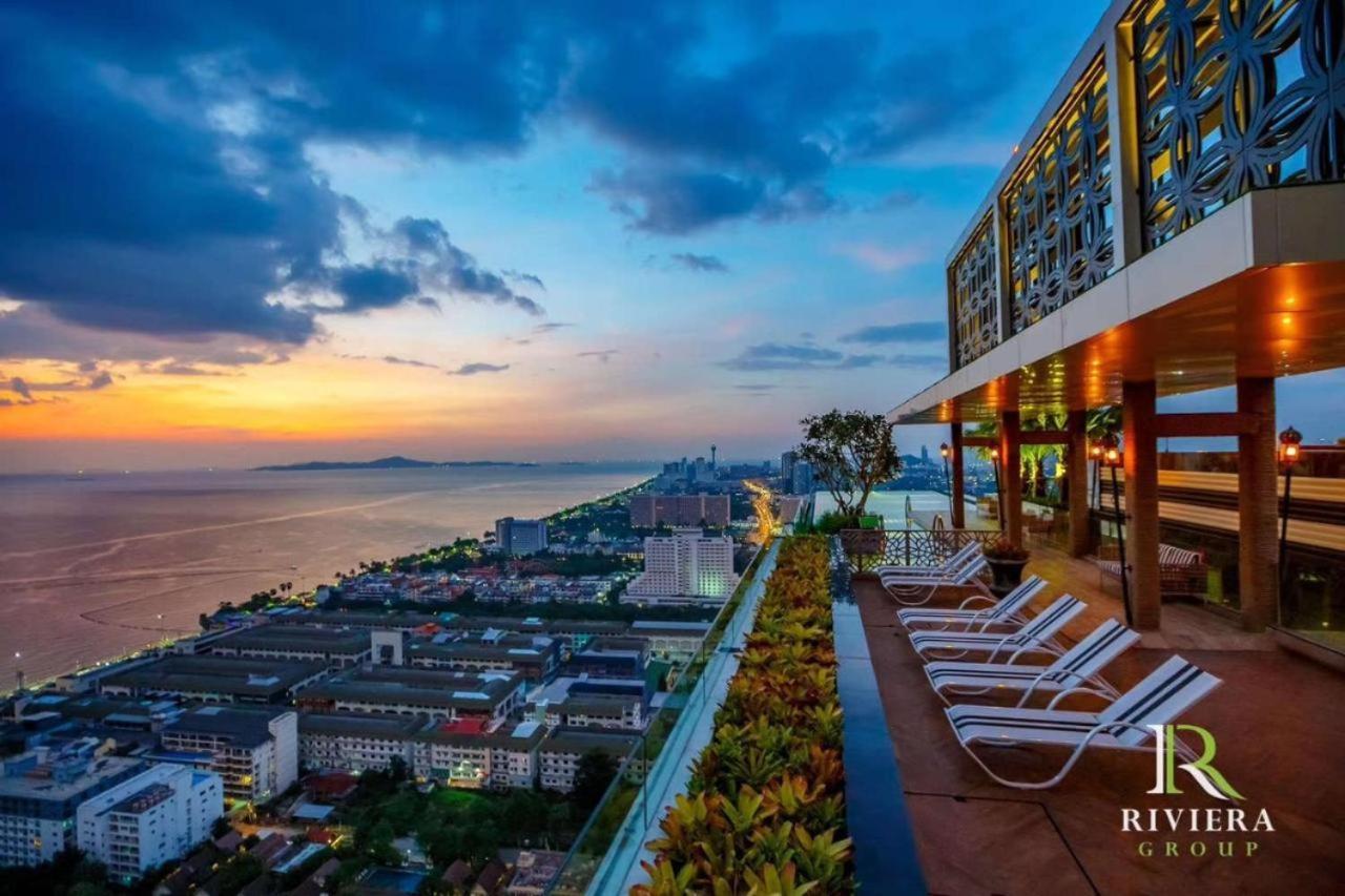 Апартаменты The Riviera Jomtien Studio Sea View High Floor Экстерьер фото